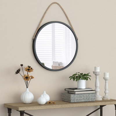 Miroir mural rond Beker