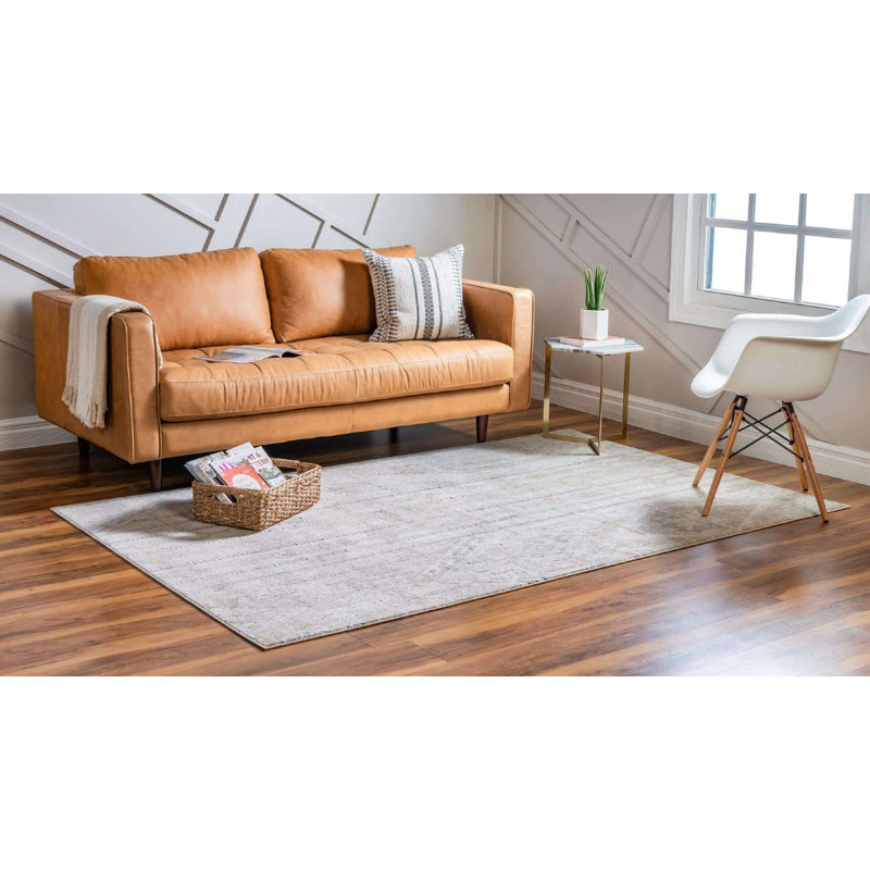 Tapis crème Wenden, Rectangle 4 pi x 6 pi