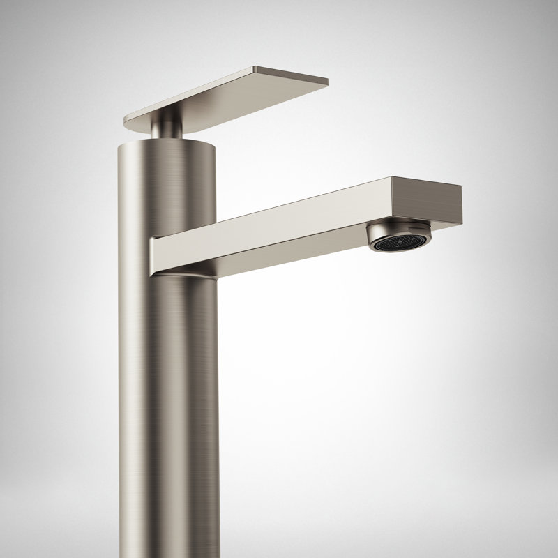 Robinet de lavabo de salle de bain à un trou, robinet de lavabo de salle de bain à poignée simple avec ensemble de drain