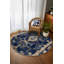 Tapis en coton et polyester à imprimé numérique Minna Collection Minna-257085884