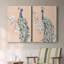 Peacock in Gold III-Premium Gallery Wrapped Canvas -Ready to Hang-1393762027