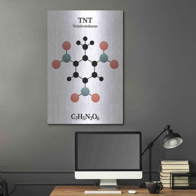TNT Molecule', Metal Wall Art