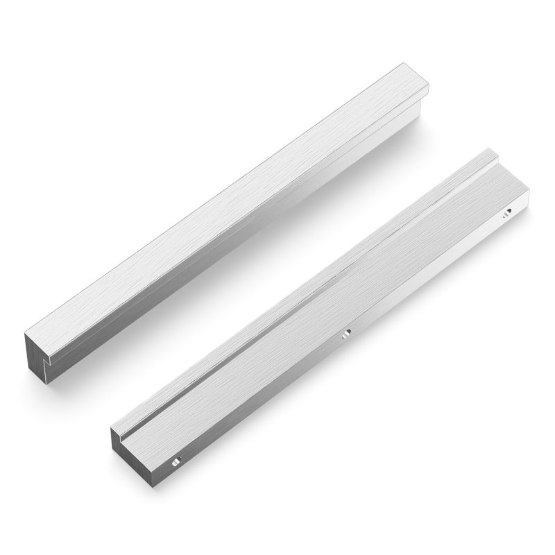 Streamline Collection Rectangular Pull - 5-1/16" Center to Center Cabinet Pull Toasted Nickel - Contemporary Hardware for Drawers & Cabinets