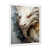 White Single Picture Framed