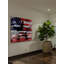 « patriotique emblème » par parvez taj,-impression sur toile tendue-15005663
