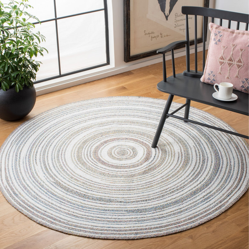 Cape Cod Hand Woven Performance Rug, Round 5'