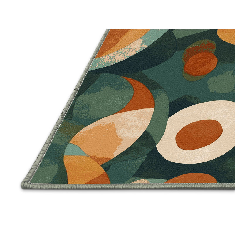 Pebble Paths Rug, Square 7'