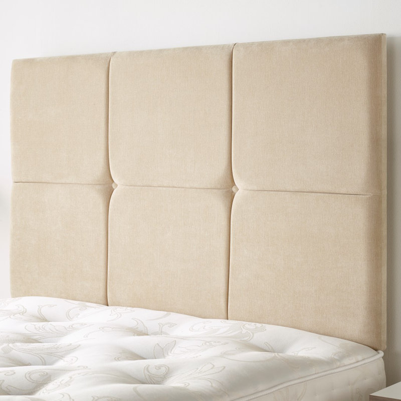 Upholstered Headboard, Single (3'), Beige