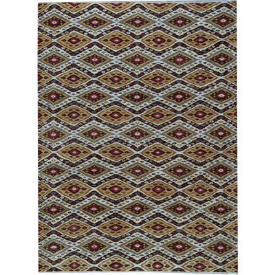 Tapis jaune de haute qualité noué à la main