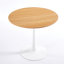 Table de salle à manger 31,5 "avec plateau en tulipe couleur Mid-Century pour 2 à 4 personnes avec plateau rond en MDF, table de salle à manger à piédestal, table basse de loisirs-526882398-526882395