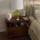 Amberlyn 2-Drawer Nightstand with Built-In Outlets and Solid Wood Legs (Set of 2)