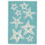 Tapis bleu touffeté à la main Vogt-93853507
