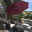 Parasol de marché 132 po x 132 po-88483048