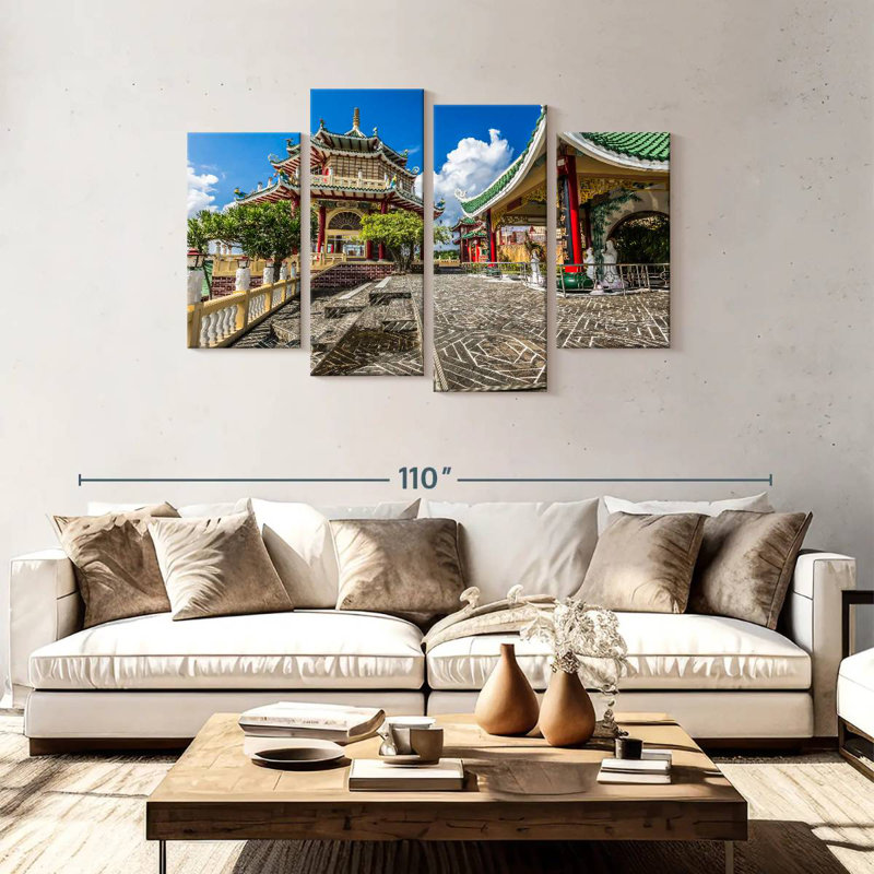 Adella Cebu Taoist Temple, 48'' H x 75'' W