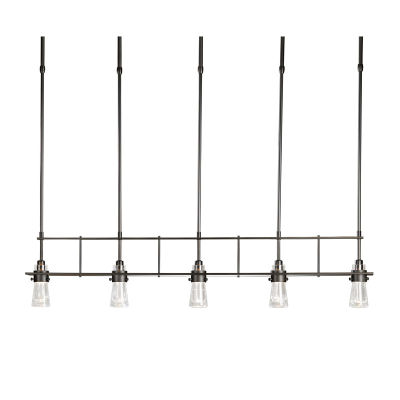 Erlenmeyer 5 - Light Kitchen Island Pendant, Dark Smoke