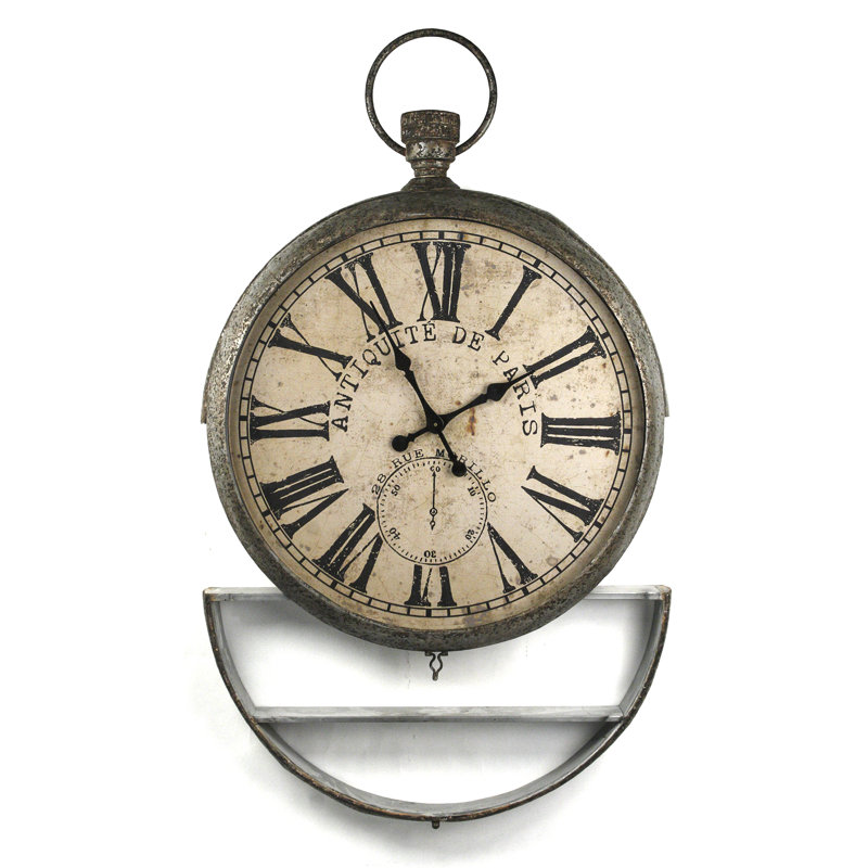 Metal Analog Wall Clock