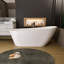 Baignoire de trempage autoportante en acrylique