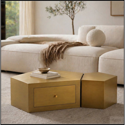 Ensemble de 2 tables gigognes Modern Modern