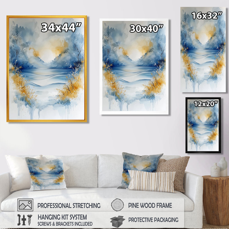 Gianmarco - Abstract Canvas Prints, Wrapped Canvas, Does Not Apply, 20" H x 12" W