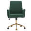 La chaise de bureau à dossier moyen, en tissu rayé et ergonomique, est un excellent choix pour travailler, étudier ou se détendre. La conception à dossier moyen offre une meilleure expérience d'assise.-355385680