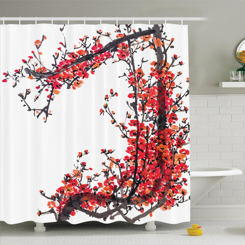 Ensemble de rideau de douche, H 69 po x l 105 po