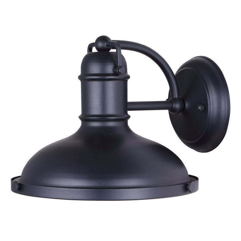 Islwyn Steel Wall Light, Black