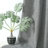Leming Linen Like Polyester Blackout Room Darkening Grommet Curtain Pair-463402358-409431668