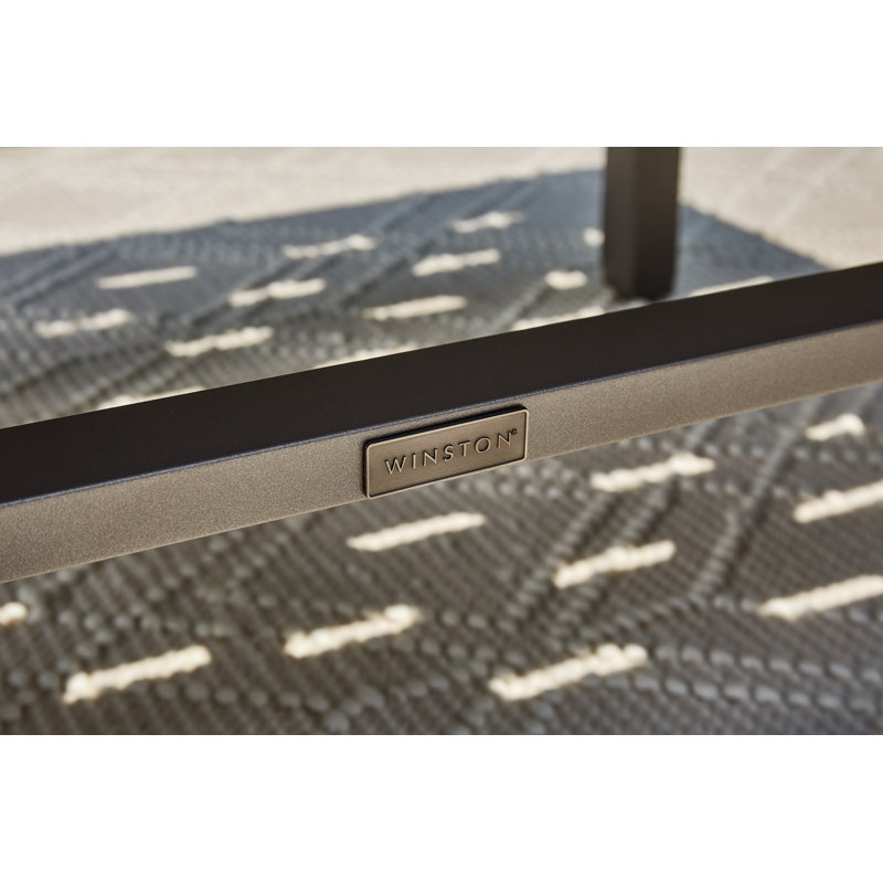 Outdoor Dining Bench, Weathered Teak