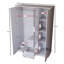 Oslo 3 Piece Bedroom Set (2 Drawer Bedside Chest, 3 Drawer Chest, 3 Door 2 Drawer Wardrobe), (100% FSC)-1427917935