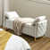Avera Upholstered Flip Top Storage Bench with Two Pillows