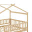 Full Size Wooden House Bed With Drawers-1894697746