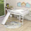 Lit mezzanine double avec glissoire Hallema-1588859795