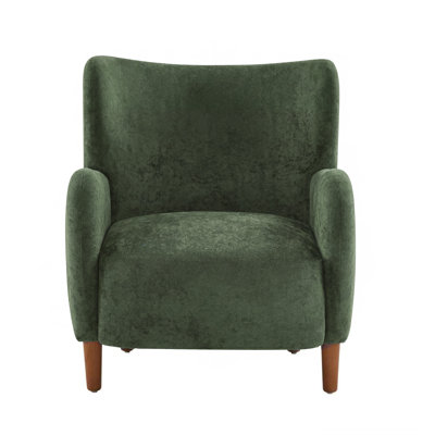 Langston Velvet Upholstered Wingback Accent Chair