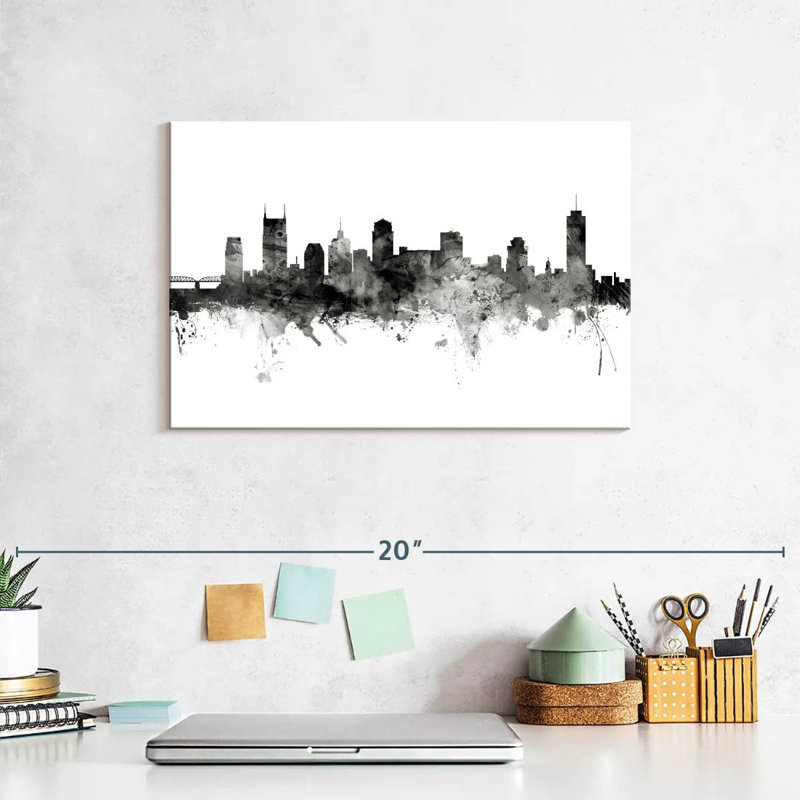Kavia, Nashville, Tennessee, horizon huit, H 8 po x l 12 po