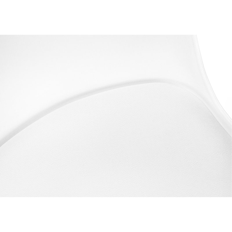 Chaise de bureau juvénile avec hauteur réglable - ergonomique, pivotante, structure en métal blanc