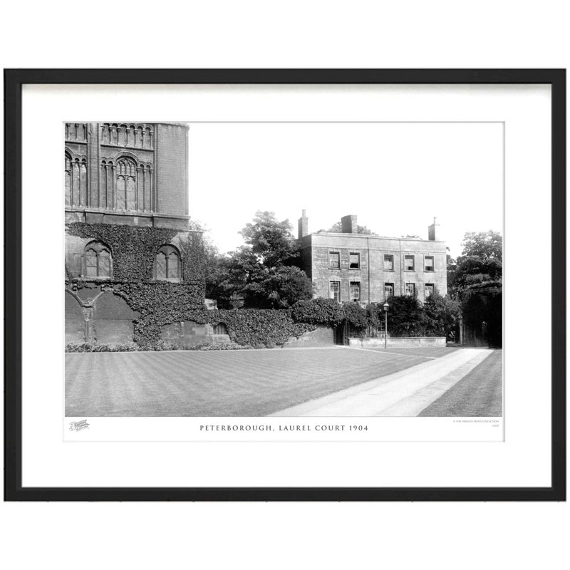 Peterborough, Laurel Court 1904 by Francis Frith - Single Picture Frame Print, 28cm H x 36cm W x 2.3cm D