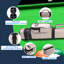 Étui de billard carré GSE 2 x 2 po-72462129
