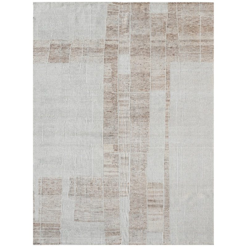 Tapis rectangulaire noué à la main, Rectangle 10 pi x 14 pi
