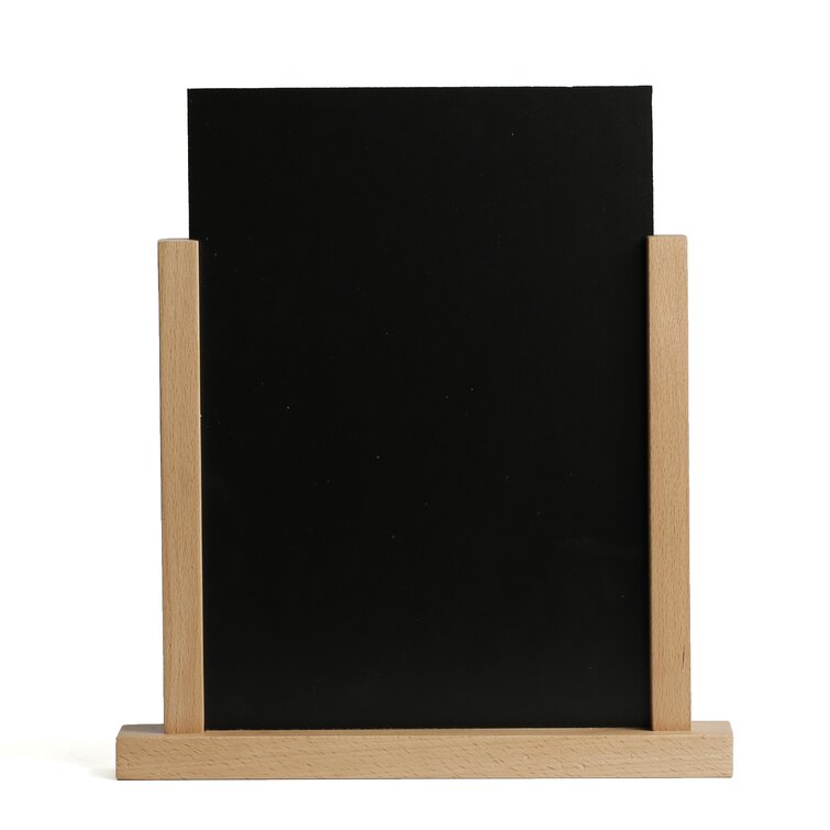 Mini Easel Table Top Chalkboard Set