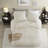 Luxurious Cable Knit Chenille Bedding Sets, King/cal King, Ivory, Cozy And Elegant Design