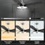 Alceo 52'' Ceiling Fan with LED Lights-624962759