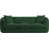 Tissu chenille vert