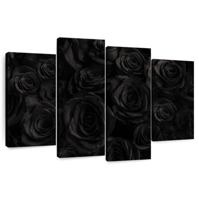 Lit Harnek de roses noires