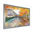 Impression argent sur toile encadrée