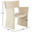 Chaise en velours Fauna-354673191