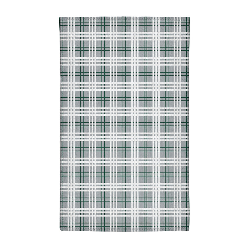 Tapis à carreaux gris, Rectangle 3 pi x 5 pi