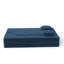 Canapé-lit moderne avec 2 coussins, canapé-lit convertible en velours côtelé moelleux et rembourré de mousse, matelas pliant double de 14,2 po pour le salon, lit d'invité, aucun assemblage requis-1303144066
