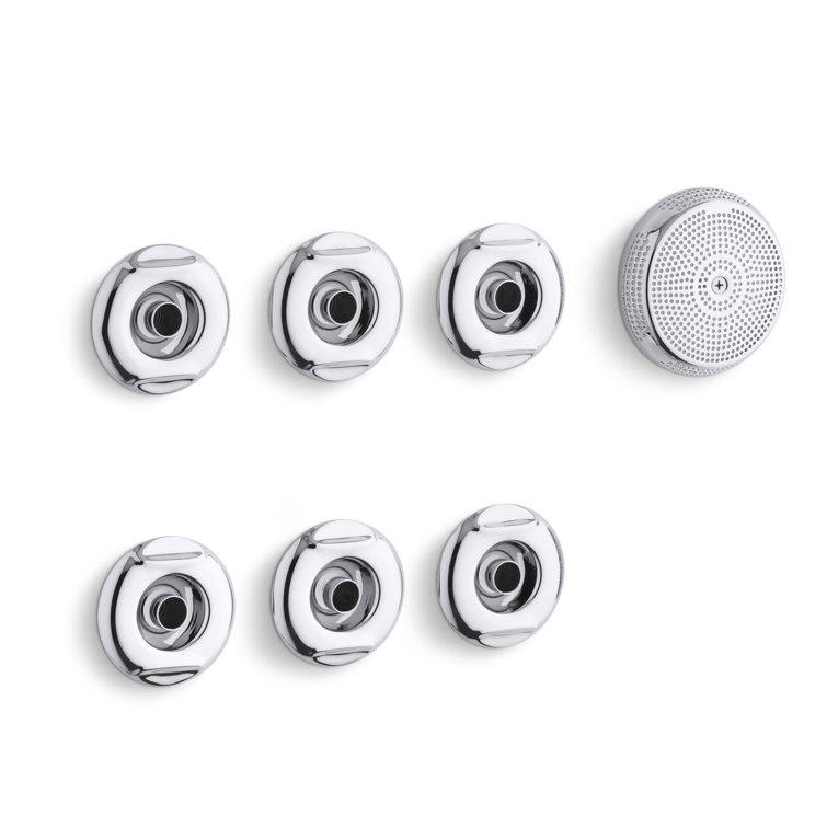 Flexjet Whirlpool Trim Kit with Six Jets