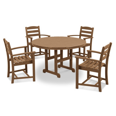 Ensemble repas 5 pièces POLYWOOD La Casa Café