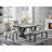 Black White Marble And Dining Table